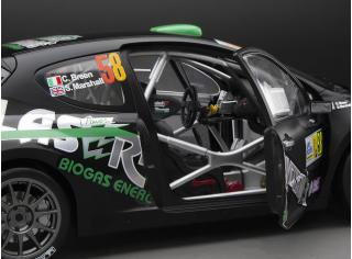 Peugeot 207 S2000 – #58 C.Breen /S.Marshall – Monza Rally Show 2013, matt black/green SunStar Metallmodell 1:18